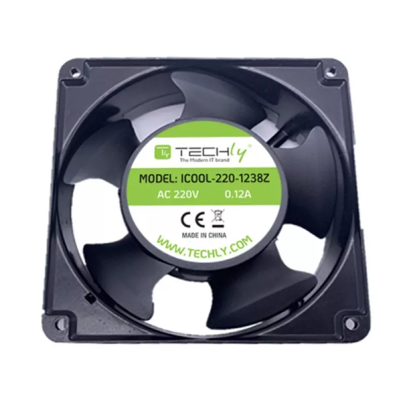 Techly ICOOL-220-1238Z kompiuterio aušinimo sistemos dalis / priedas Ventiliatoriaus modulis