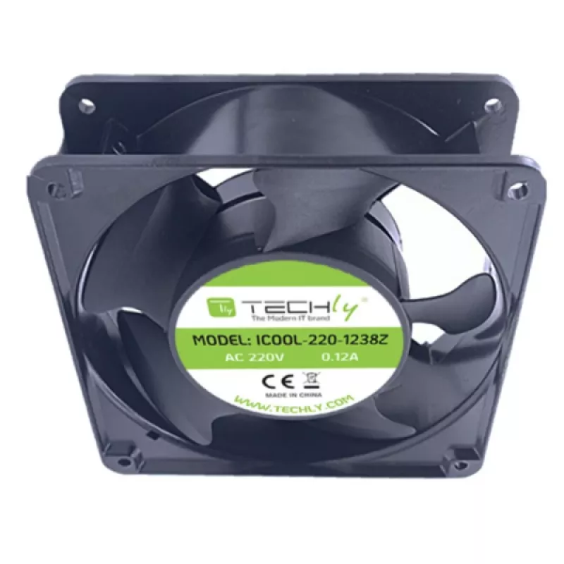 Techly ICOOL-220-1238Z kompiuterio aušinimo sistemos dalis / priedas Ventiliatoriaus modulis