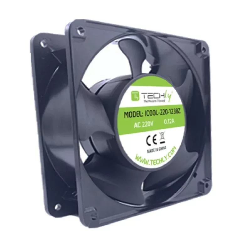 Techly ICOOL-220-1238Z kompiuterio aušinimo sistemos dalis / priedas Ventiliatoriaus modulis
