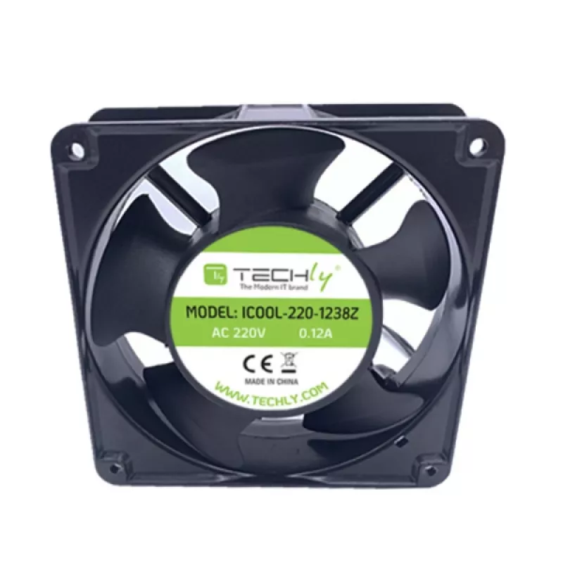 Techly ICOOL-220-1238Z kompiuterio aušinimo sistemos dalis / priedas Ventiliatoriaus modulis