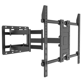 Techly sieninis laikiklis 55-100 colių Full-Motion LED LCD televizoriui, 300 x 300 mm, 900 x 600 mm, 0 - 7°, 120°, Plienas, Juoda