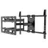 Techly sieninis laikiklis 55-100 colių Full-Motion LED LCD televizoriui, 300 x 300 mm, 900 x 600 mm, 0 - 7°, 120°, Plienas, Juoda