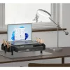 “Techly ICA-MS 114” monitoriaus laikiklis / stovas, juodas