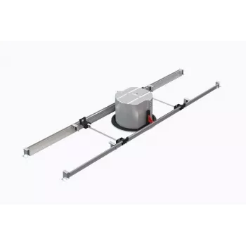 Biamp Desono SPA-RAIL48, aliuminis, Biamp, 254 mm, 304,8 mm, 101,6 mm, 1,41 kg