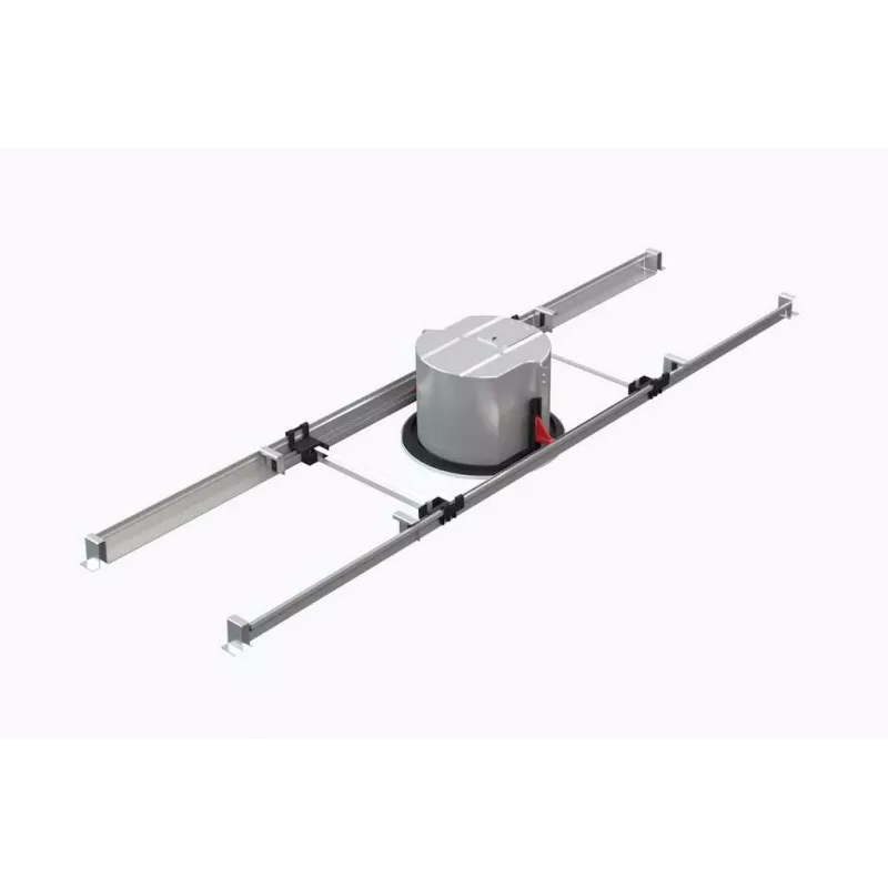 Biamp Desono SPA-RAIL48, aliuminis, Biamp, 254 mm, 304,8 mm, 101,6 mm, 1,41 kg
