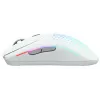Glorious Gaming Glorious Model O Wireless 2 - matinė balta, dešiniarankė, lazerinė, RF belaidė + USB Type-C, 26000 DPI, 1 ms, balta