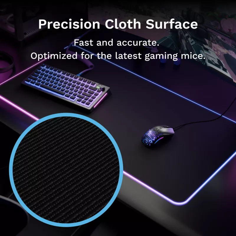 Glorious Gaming GLORIOUS pelė PAD 2 GLED - XL EXTENDED - JUODA