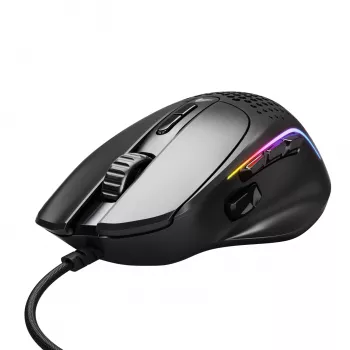 Glorious Gaming Glorious Model IV2 Wired - Juoda, dešiniarankė, optinė, USB Type-A, 26000 DPI, juoda