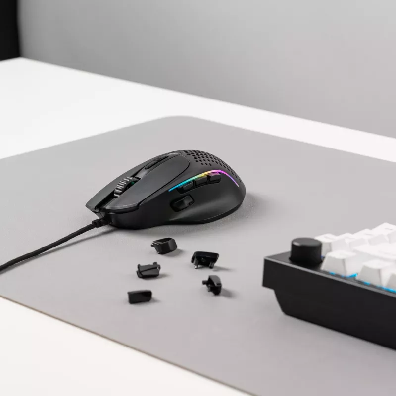 Glorious Gaming Glorious Model IV2 Wired - Juoda, dešiniarankė, optinė, USB Type-A, 26000 DPI, juoda