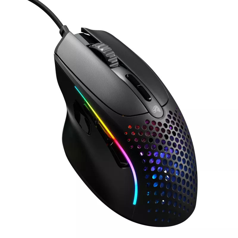 Glorious Gaming Glorious Model IV2 Wired - Juoda, dešiniarankė, optinė, USB Type-A, 26000 DPI, juoda