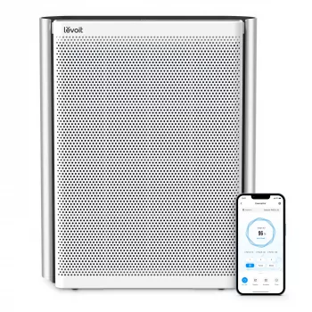 Levoit LAP-EL551S-AEUR oro valytuvas 126 m² 26 dB 70 W sidabrinis