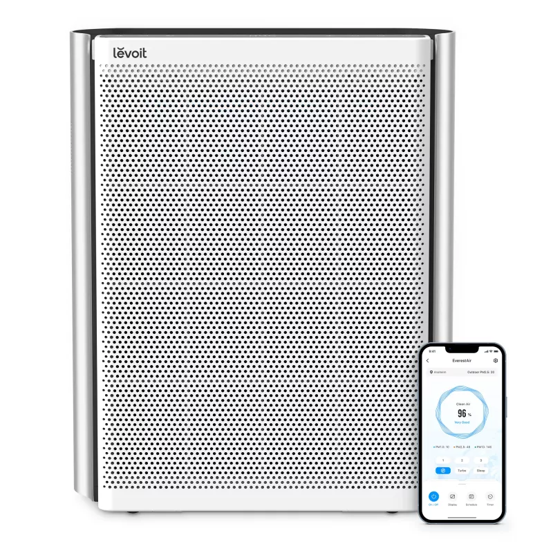 Levoit LAP-EL551S-AEUR oro valytuvas 126 m² 26 dB 70 W sidabrinis
