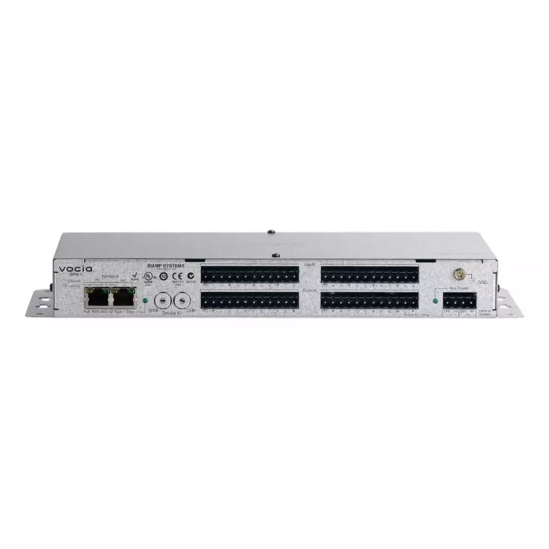 Biamp Vocia GPIO-1 juoda, sidabrinė