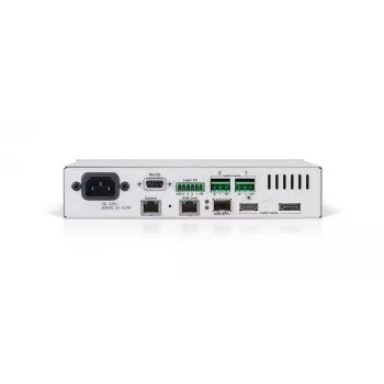 Biamp Tesira TesiraLUX IDH-1, 3840 x 2160 pikseliai, 60 kadr./s, juoda, gnybtinė, SFP+, 216 mm