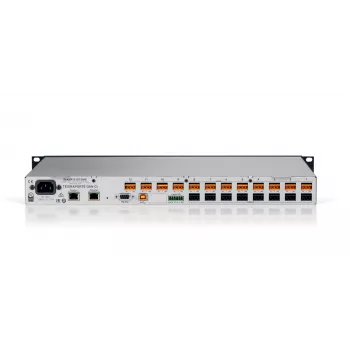 Biamp Tesira FORTÉ DAN CI, 8000 Ω, 207 Ω, juoda, metalinė, 1U, OLED, 20 - 20000 Hz