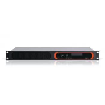 Biamp Tesira FORTÉ VT, 8000 Ω, 207 Ω, juoda, metalinė, 1U, OLED, 20 - 20000 Hz