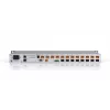 Biamp Tesira FORTÉ VT, 8000 Ω, 207 Ω, juoda, metalinė, 1U, OLED, 20 - 20000 Hz