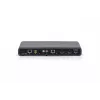 Biamp Devio SCR-25T, 3840 x 2160 pikselių, 640 x 480 720 x 480 1280 x 720 720 x 576 1920 x 1080 3840 x 2160, 100 Ω, juoda, 20 - 20000 Hz, 0,05%