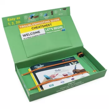 3Doodler Start EDU Plastikas Mėlynas, Žalsvai mėlynas, Žalias, Pilkas, Oranžinis, Raudonas, Baltas, Geltonas