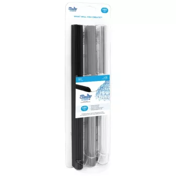 3Doodler FILAMENTAS 75 VNT. ABS 3 SPALVŲ AB-MONO-75 Juoda, Sidabrinė, Balta 2 g