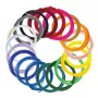 ”3Doodler” gijų pakartotinis pripildymo rinkinys FLOW 20 PLA 20 spalvų, polipieno rūgštis (PLA), juoda, mėlyna, tamsiai žalia, tamsiai rožinė, auksinė, žalia, alyvinė, tamsiai mėlyna, oranžinė, rožinė, permatoma, balta, geltona