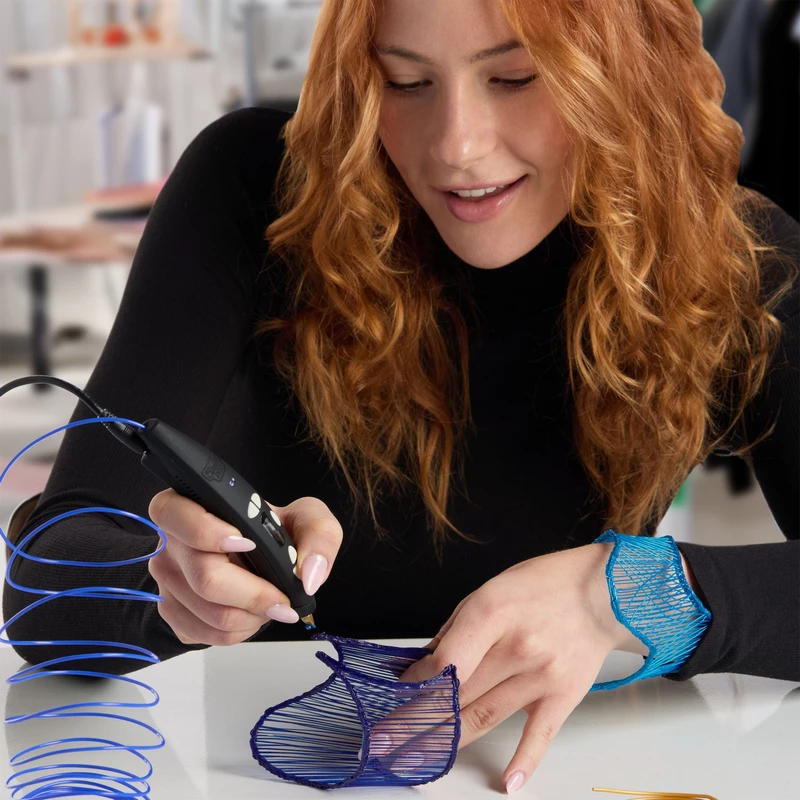 3Doodler „Pro III“ rinkinys 3D rašiklis, juodas