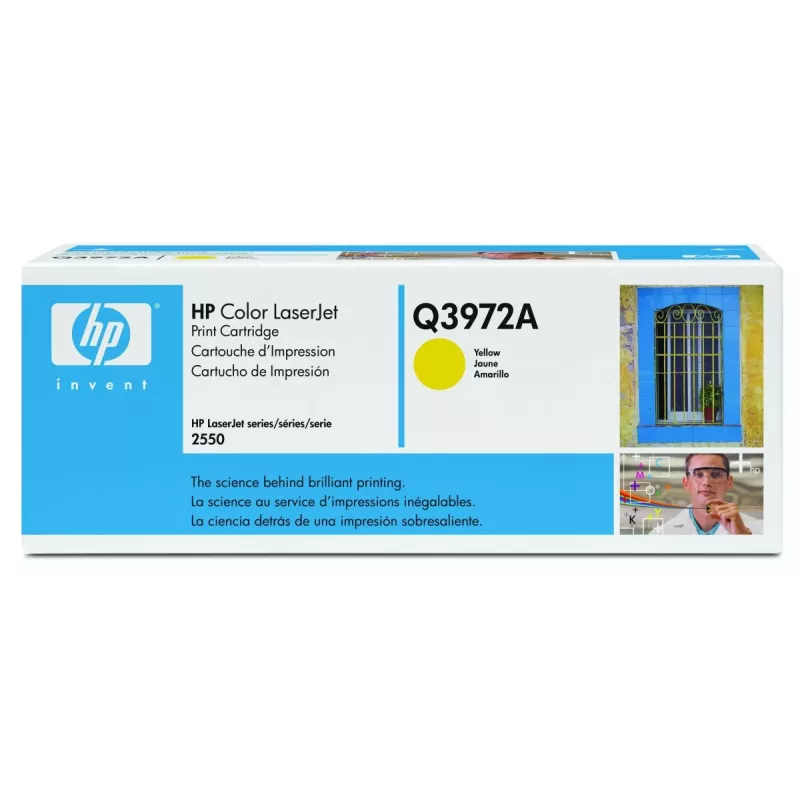 HP 123A Geltona Originali LaserJet Tonerio kasetė 1 vnt.