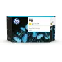HP 90 400-ml geltona DesignJet rašalo kasetė, HP DesignJet 4000/4500 spausdintuvų serijai, terminis rašalinis spausdinimas, geltona, 203,2 mm, 63,5 mm, 120,7 mm