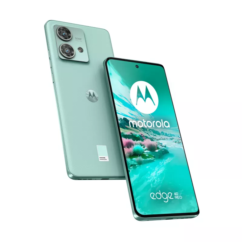 Motorola edge 40 Neo 16.6 cm (6.55 col.) Dual SIM Android 13 5G USB Type-C 12 GB 256 GB 5000 mAh žalias