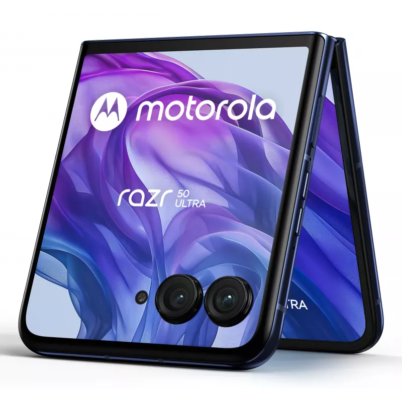 Motorola razr 50 Ultra 17,5 cm (6,9 colio) Dual SIM Android 14 5G USB Type-C 12 GB 512 GB 4000 mAh Navy