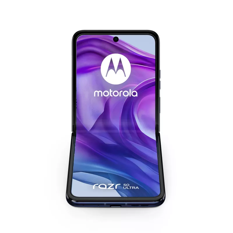 Motorola razr 50 Ultra 17,5 cm (6,9 colio) Dual SIM Android 14 5G USB Type-C 12 GB 512 GB 4000 mAh Navy