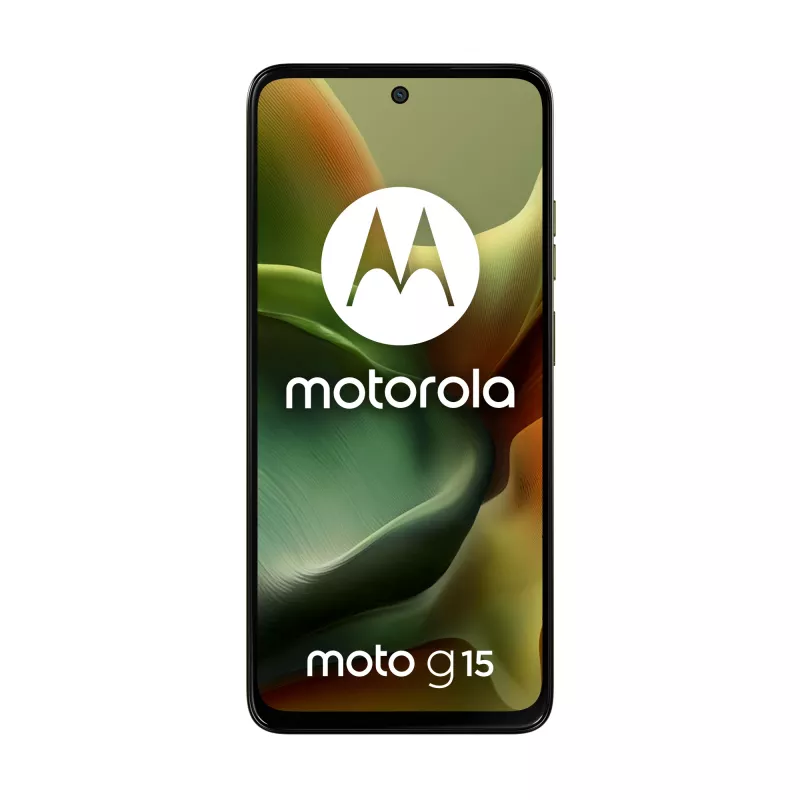 Motorola moto g15 17,1 cm (6,72 colio) Dual SIM Android 15 4G USB Type-C 8 GB 128 GB 5200 mAh žalias