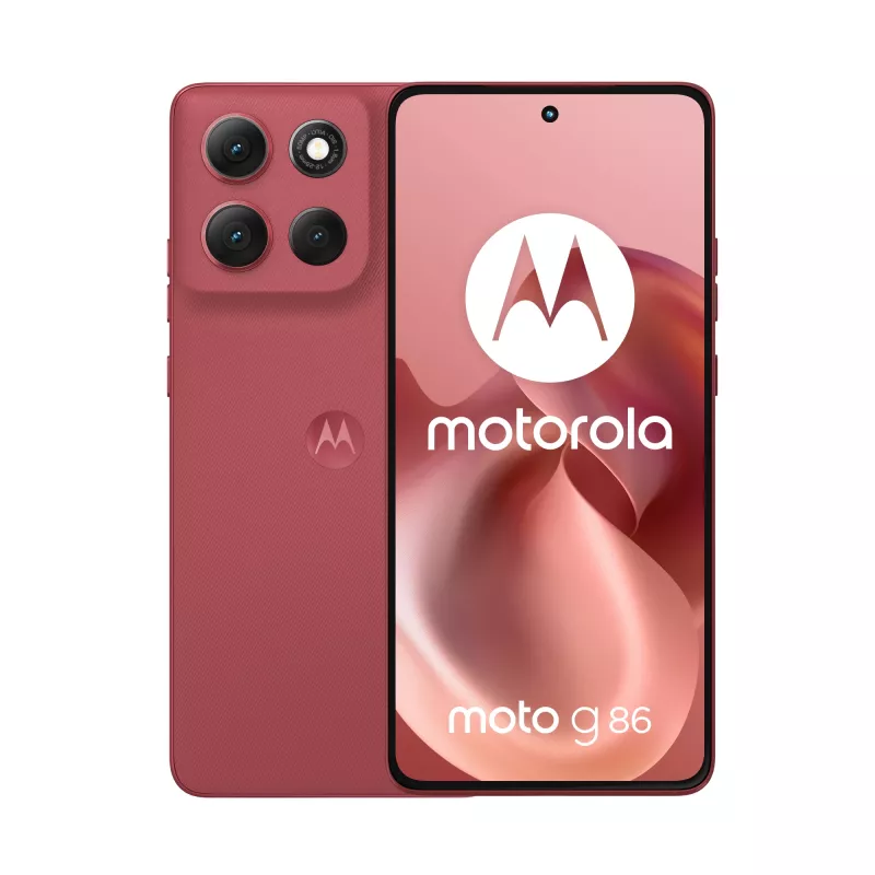 Motorola moto g86 5G 16,9 cm (6,67 col.) Dual SIM Android 15 USB Type-C 8 GB 256 GB 5200 mAh Rožinė