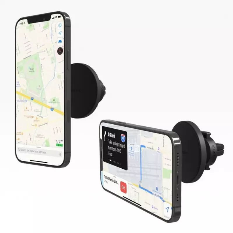 mophie Snap Vent Mount- Juoda(non wireless charging), Mobilusis telefonas / išmanusis telefonas, Automobilis, Juoda
