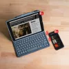 ZAGG Pro Keys iPad 10.9 col. (A16 ir 10-os kartos), vokiška, AZERTY, vokiečių k., Apple, iPad 10.9 inch (A16 ir 10-os kartos), juoda, polikarbonatas (PC), guma
