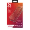 ZAGG Luxe + Glass 360 For Galaxy S23 FE, Dėklas, Samsung, Galaxy S23 FE, 16,3 cm (6,4 colio), Skaidrus