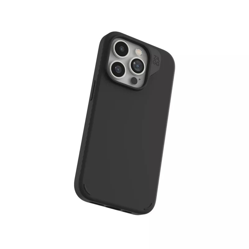 ZAGG Cases Manhattan Snap Apple iPhone 15 Pro Juoda EN/FR, Dėklas, Apple, iPhone 15 Pro, 15,5 cm (6,1 colio), Juoda