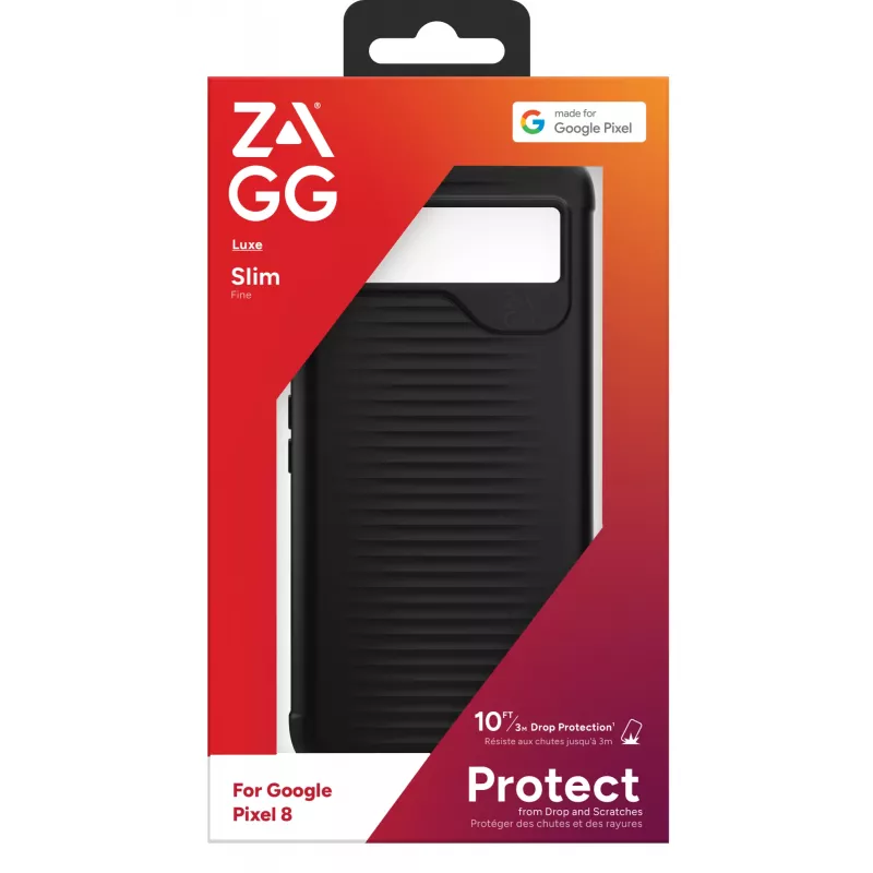 ZAGG Luxe mobiliojo telefono dėklas 15,8 cm (6,2 col.) dangtelis juodas
