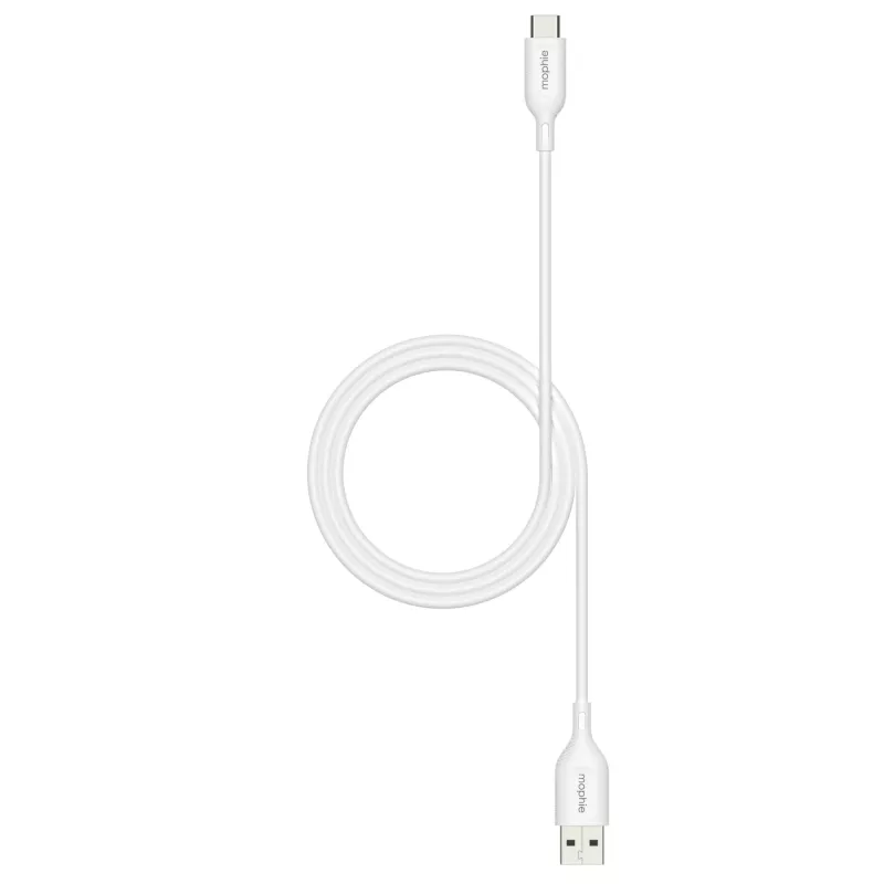 mophie essentials įkrovimo kabeliai | 1M USB kabelis USB 2.0 USB A USB C baltas