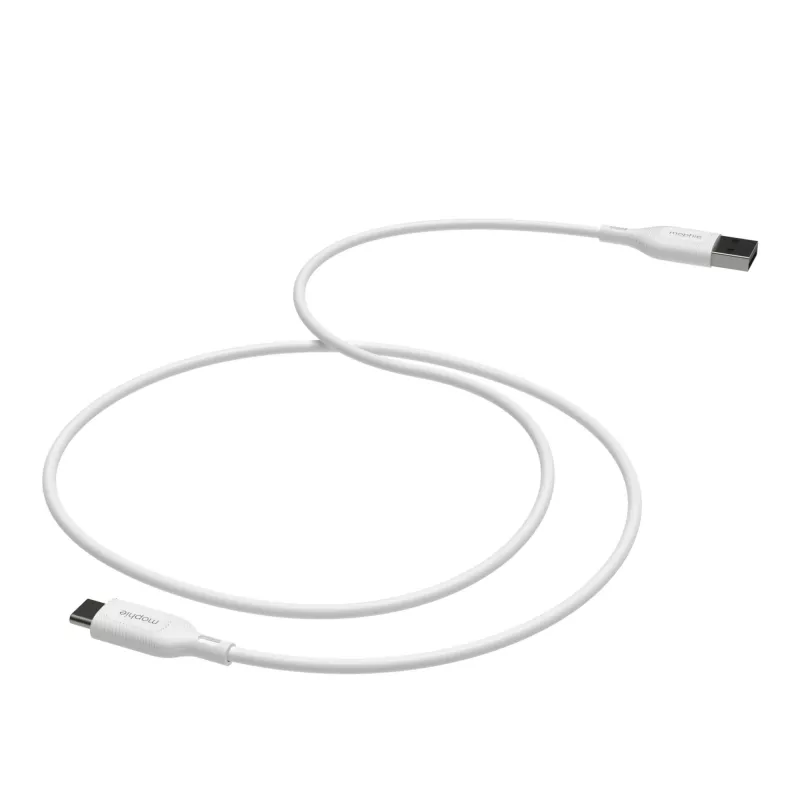 mophie essentials įkrovimo kabeliai | 1M USB kabelis USB 2.0 USB A USB C baltas