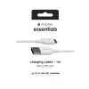 mophie essentials įkrovimo kabeliai | 1M USB kabelis USB 2.0 USB A USB C baltas