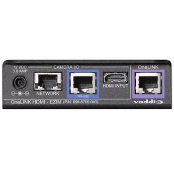 Vaddio OneLINK HDMI AV siųstuvas ir imtuvas, juodas