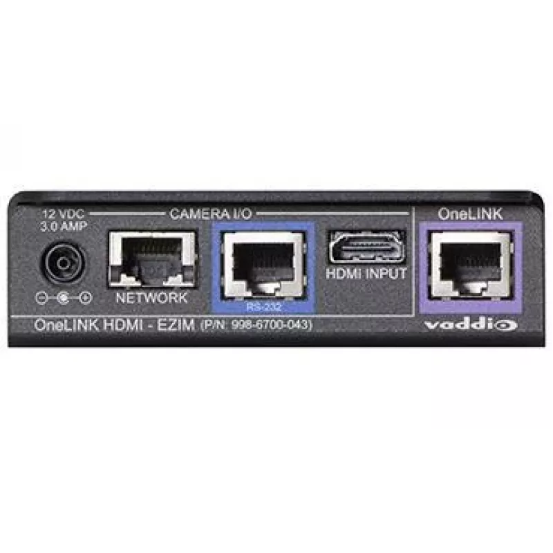 Vaddio OneLINK HDMI AV siųstuvas ir imtuvas, juodas