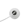 Vaddio EasyIP CeilingMIC D (balta) – Dante versija, konferencinis mikrofonas, 0,02 %, laidinis, balta, montuojamas ant lubų, 4,6 m