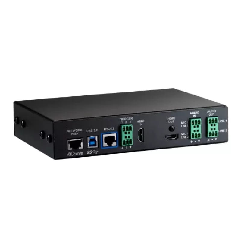 Vaddio EasyIP Mixer, 1920 x 1080 pikselių, 60 fps, 20 - 20000 Hz, 0,02%, juoda, CE, FCC, TAA