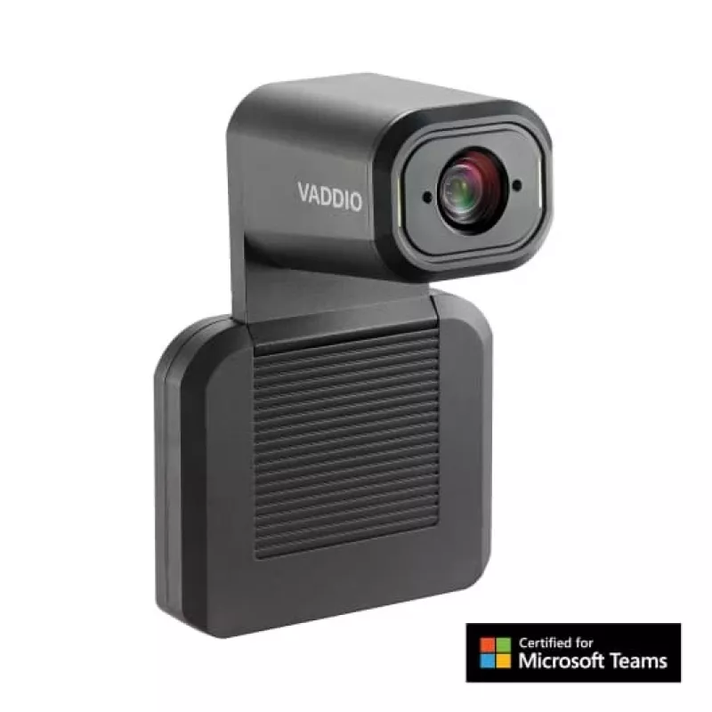 Vaddio IntelliSHOT-M automatinio sekimo kamera, 8.51 MP, Exmor, Full HD, 1920 x 1080 pikseliai, 30 kadrų/s, juoda