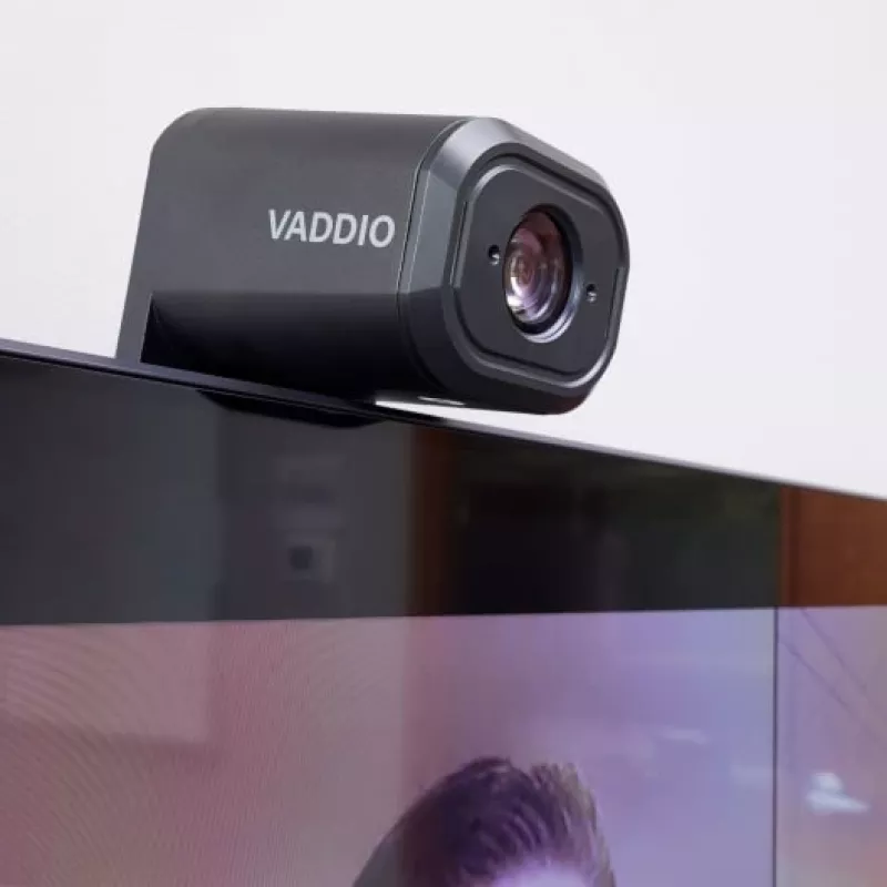 Vaddio IntelliSHOT-M automatinio sekimo kamera, 8.51 MP, Exmor, Full HD, 1920 x 1080 pikseliai, 30 kadrų/s, juoda