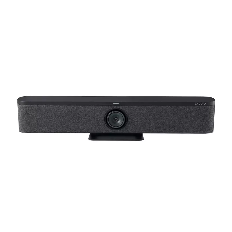 Vaddio Venture VideoBAR, CMOS, 4K Ultra HD, 3840 x 2160 pikselių, 60 kadrų/s, 5x, juoda