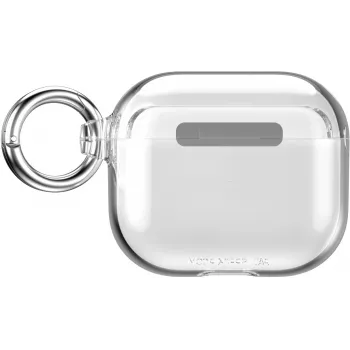 Speck Presidio Clear Apple Airpods (3rd gen) permatomas, dėklas, polikarbonatas (PC), silikonas, termoplastinis poliuretanas (TPU), permatomas