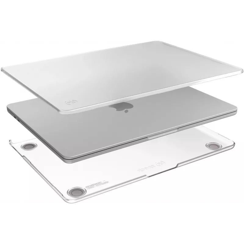 Speck Smartshell Macbook Air 13 M2 (2022) Clear, kietas apsauginis dėklas, 33 cm (13 colių)